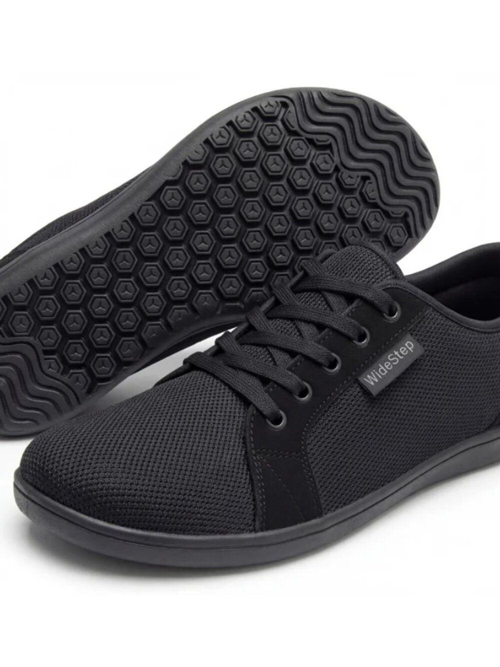 WideStep BareFlex Pro Black Comfort Shoes Size EU 40 (9.5)
